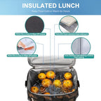 Insulated Lunch Bag (Camo / Medium)