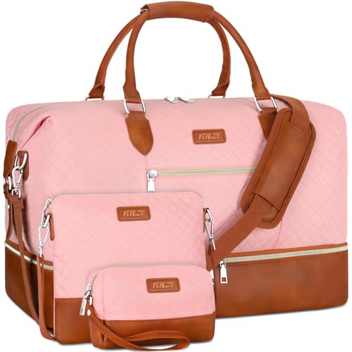 Weekender Bag for Women (Large / 3-Pink)