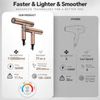 Dual Voltage Travel Hair Dryer (Rose Gold)