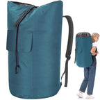 Backpack Laundry Bag (Teal)
