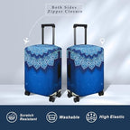Luggage Cover Fits 31 (XL / Blue Violets)