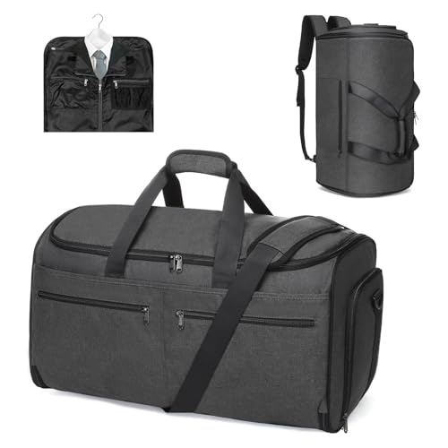 Garment Bags for Travel (Backpack Midnight Grey)