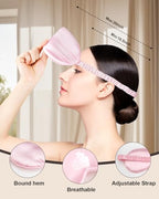 2 Pack Silk Sleep Masks (Pink+pink)
