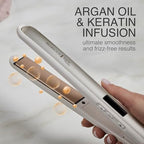 Shine Therapy 1 Inch Hair Straightener (Champagne / 1”)
