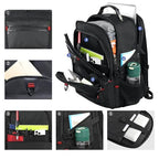 Extra Large Backpack for Men (Black / 18.4 Inch (22''x15''x12''))