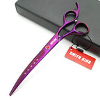 7.0in Professional Pet Grooming Scissors set (Violet)