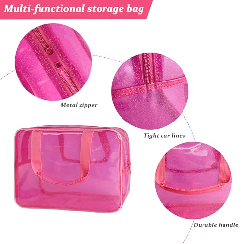 Travel Clear TPU Bag (Pink-2)