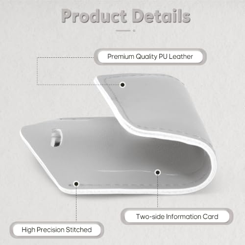 3 Pack Luggage Tags for Suitcases Airplane Travel Essentials (Light Grey)