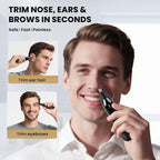 Ear and Nose Hair Trimmer for Men (Cool Gray)