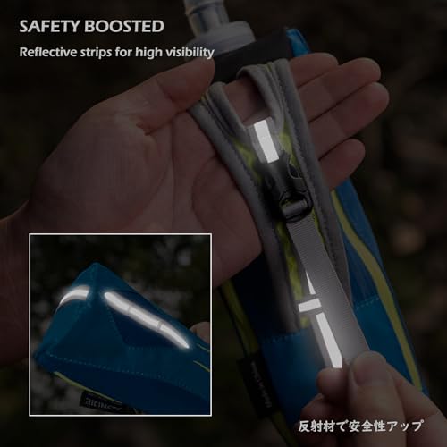 Handheld Water Bottle Bag for Running (A-Black Handheld Bag)