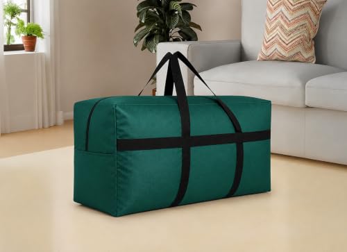 Extra Large Storage Duffle Bag (170L - 38"l x 11.8"w x 23"h / Green)