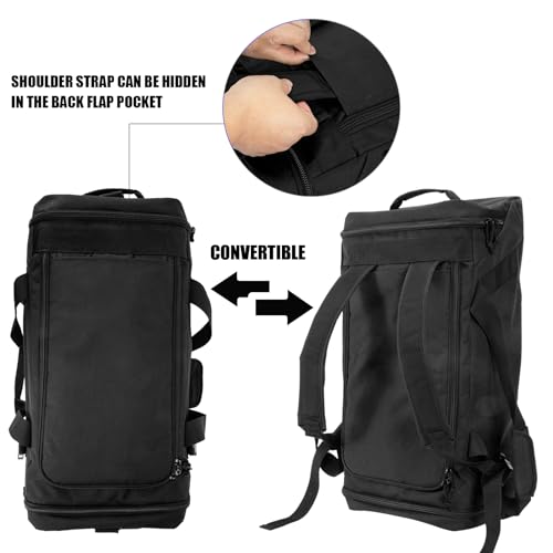 65L Large Duffle Bag (Black / 65L)