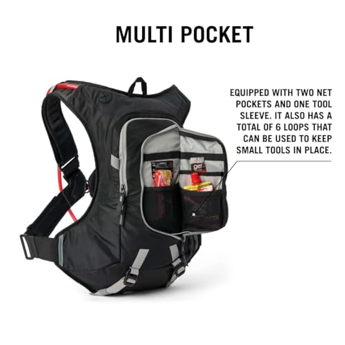 Moto Hydro Hydration Pack (12L Black/ Orange)