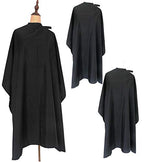 Haircut Cape Black Hair Cutting Salon Barber Capes Waterproof hairdressing for Clients Men Adults