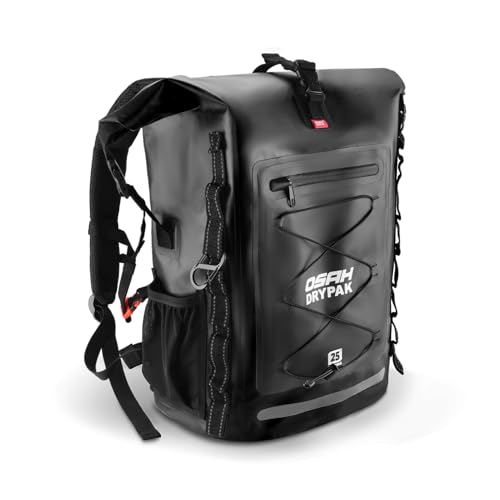 Waterproof Backpack Dry Bag 25L (Black / 25L)