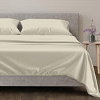100% Egyptian Cotton Queen Size Sheets Set (Queen / 07 - Sand)