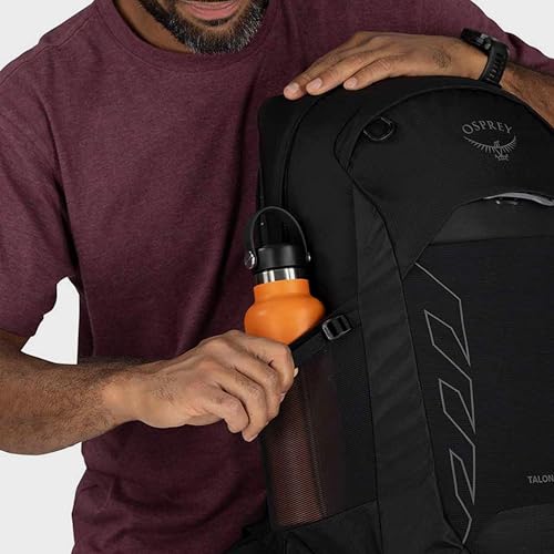 Talon 22L Men's Lightweight Hiking Backpack (22L - Standard Fit / Black/Coal Grey)