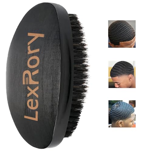 360 Curved Wave Brush For Men (Black)