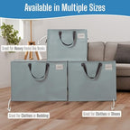 Heavy Duty Moving Bags (Light Blue / 27 Gallon-4 Pack)