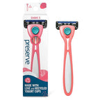 Shave 5 Five Blade Refillable Razor (Coral Pink)