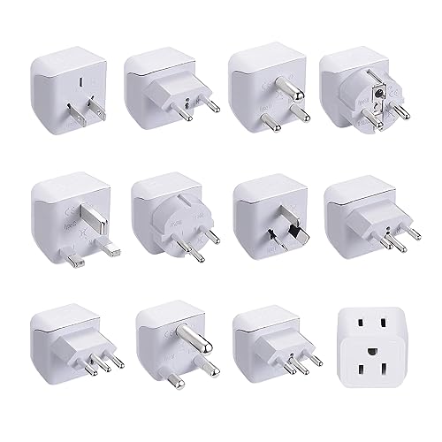 World Travel Adapter Set (White)