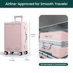 Carry on Luggage (Blush / 20.8")