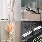20Park]UMUST Silicone Cable Ties (4.2Inch / 20pcs-white)