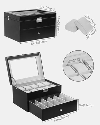 20 Slot Watch Box (Gray / 20 Slots)