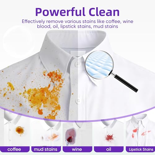 Travel Laundry Detergent Sheets 120 Loads Lavender (60 Count (Pack of 1))