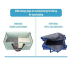 Moving Bags Wide Open Top (Light Green Matte / 4 Pack)