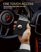 AirTag Wallet for Men (Deep Black)