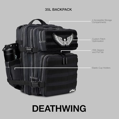35L Tactical Gym Backpack (Deathwing)