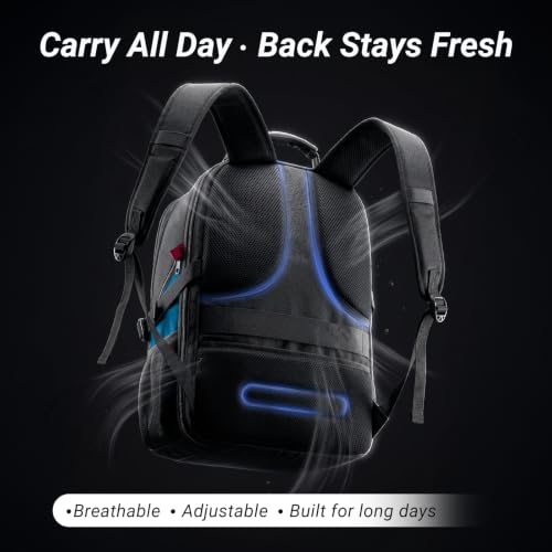 Large Laptop Backpack for Men (17 Inch / Blue)
