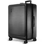 28 Inch Luggage with Spinner Wheels (Large 28-Inch Checked / Black)