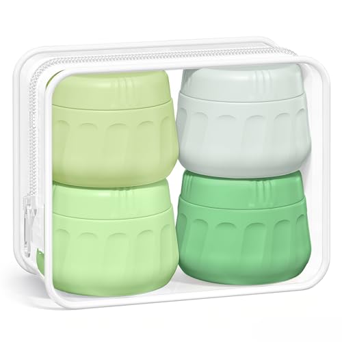 Travel Containers for Toiletries (3 Ounce (90ML) / Water Green)
