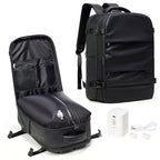 Vacuum Backpack Travel with Pump (A2-black / 30 liters)