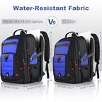 Extra Large Backpack for Men (Blue / 18.4 Inch (22''x15''x12''))