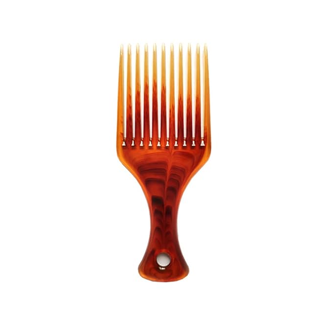 Oil Hairstyle Comb for Men Wide Tooth Hair Styling Comb Lightweight Salon with Scalp Massage 8.26 Inch for Slicked-Back Hair