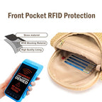 Faux Straw Crossbody Bags for Women Small RFID Summer Sling Bag (Pure Khaki)