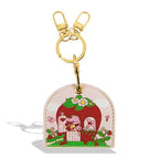 Keychain Case Compatible with Apple AirTag (My Melody X Strawberry Shortcake)