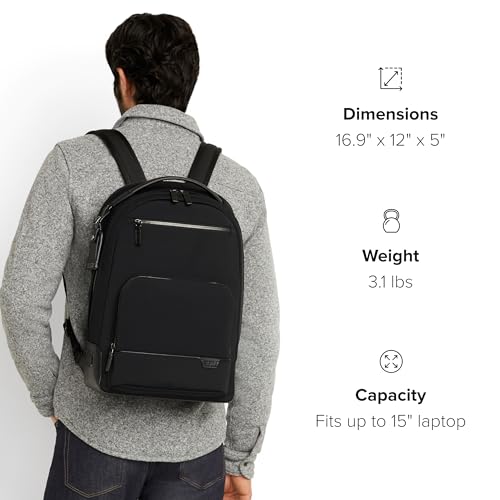 Unisex Warren Backpack (One Size / Midnight Black)