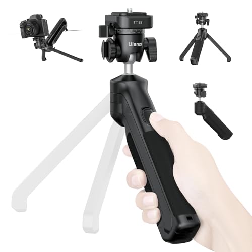 TT38 One Click Opening Vlogging Tripod w Uka F38 Quick (TT38 Tripod)