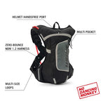 Moto Hydro 4L Hydration Pack with 2.0L (4L, Black Blue)