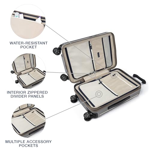 Platinum Elite Hardside Carry (Carry-on 21-Inch / Metallic Sand)