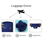 Travel Luggage Cover Fits 31 (XL / Gyrotropic)