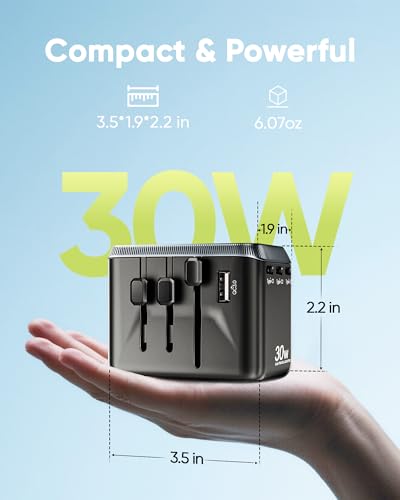 Universal Travel Adapter (30W)