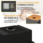 Black Kitchen Sink (KD-S3322BK)