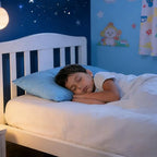 Toddler Pillows with Pillowcases Set (Sky Blue (Microfiber) / 13x18 Inch (Pack of 2))