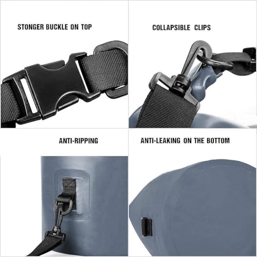 Dry Bag Waterproof (20L / Gray)
