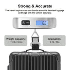 Luggage Scale (Silver 2PC)